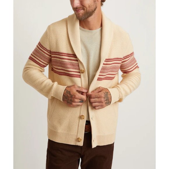 Marine Layer Other - Marine Layer Nate Cardigan in Antique White